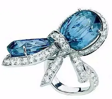 Silver Ring, CZ Crystal Diamond 925 Sterling Silver Ring, Ring Silver Gold Plated Rings Jewelry PT9006