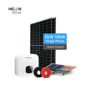 2023 Grid Tie Solar Tracking System 3kW-30kW for Home