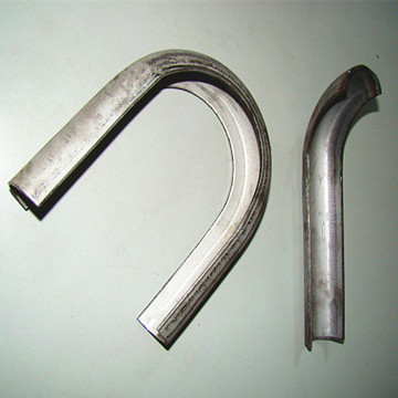 Welded at pindutin ang bumubuo ng boiler tube erosion shields.