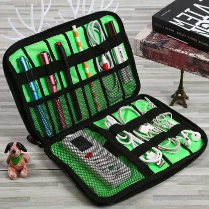 Digital Gadget Protection Bag: USB Hard Disk & Earphone Organizer