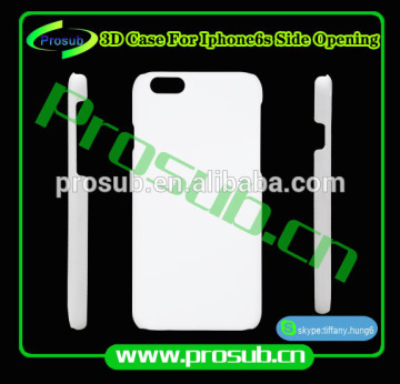 3d sublimation blank cell phone case cover skin for Prosub-IP6 side opening