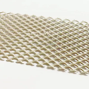 Titanium Diamond Gr1 Mesh 2.7mm 1.6mm Thickness Expanded Metal Mesh