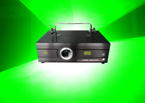 Green Animation Graphic Beam Disco Laser Lights 1w For Shows / Events