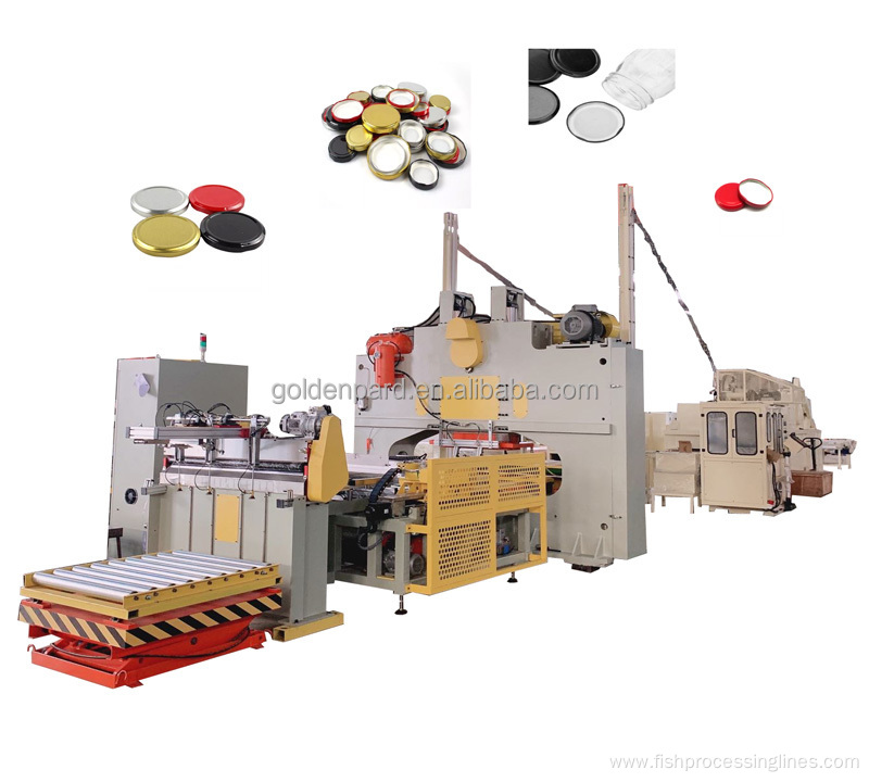 Oem available screw cap making machine