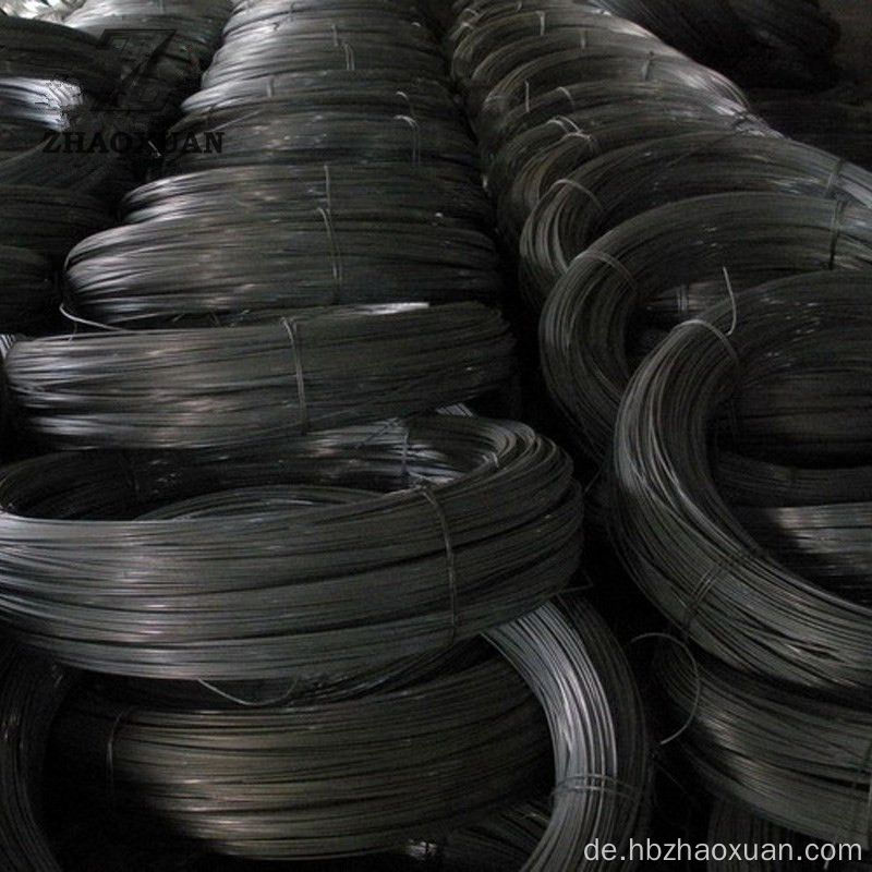Verzinktes schwarz geglühtes Eisendraht -Web -Bindungsdraht