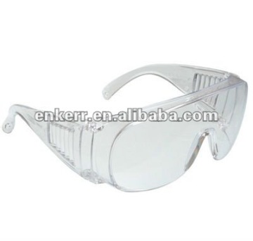 CE EN166 ANSI Z87.1 clear lens clear frames safety glasses