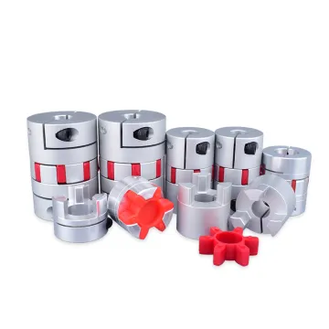 High Precision TPU Flexible Shaft Couplings: D25 L30 Plum Drive Shaft Coupling