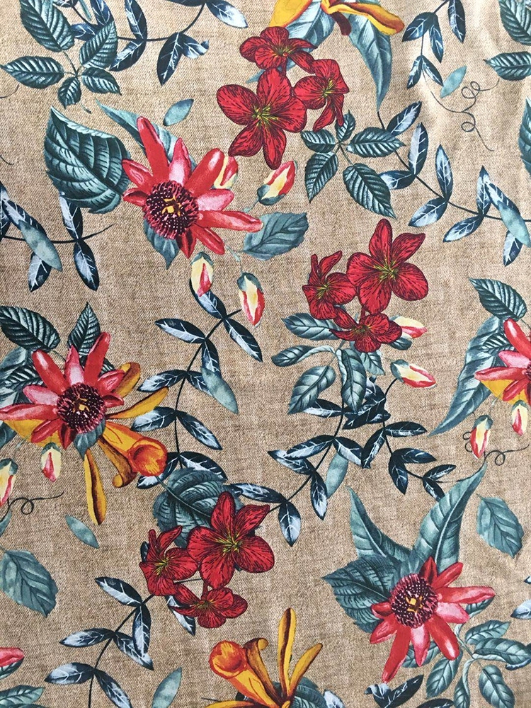 Texture Design Rayon Poplin shuttle 45S Printing Fabric