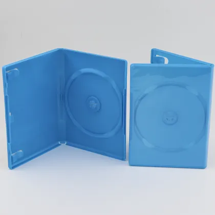 Wholesale Standard 14mm DVD Storage Case Blue Sega CD Case