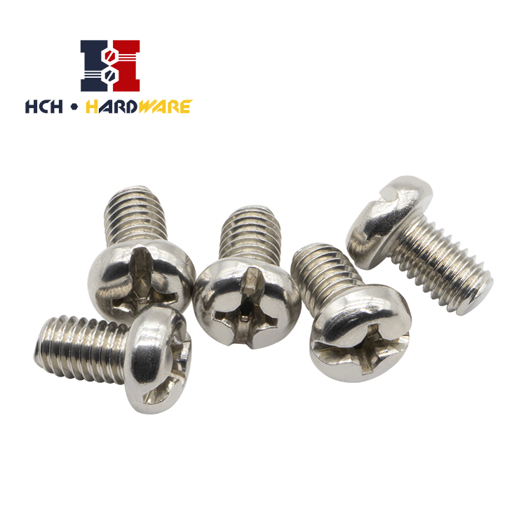 Cross Recessed Round Head Screws 02 Jpg