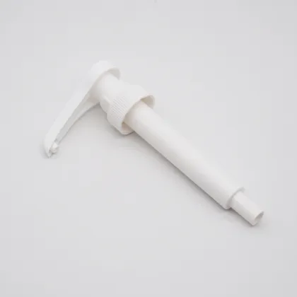 28/400 white syrup pump plastic syrup dispensing pumps