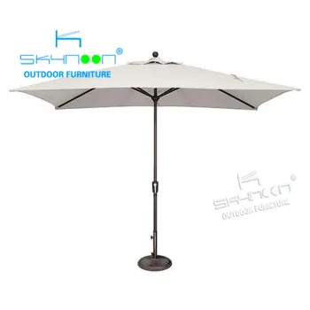 High Quality Fabric Aluminum Garden Umbrella - New Design Outdoor Sunshade