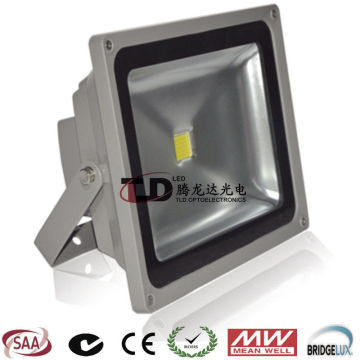 Die-casting Aluminium 50w Sensor Led Flood Light 4000lm Ip65 For Square
