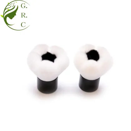 Logo Custom Free Sample Flower Powder Makeup Brush