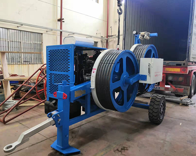 cable stringing equipment hydraulic cable tensioner machine