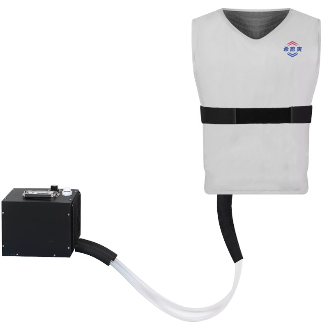 smart cooling vest for outdoor work heat relief breathable cooling vest