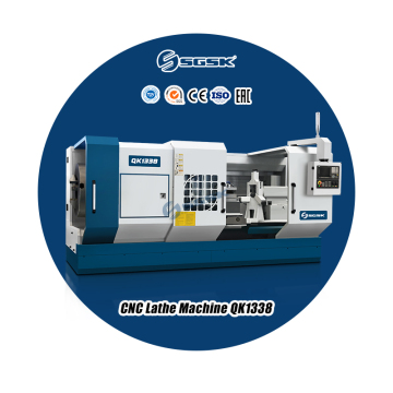 Maszyna tokarki CNC tokarki QK1338 płaskie łóżko