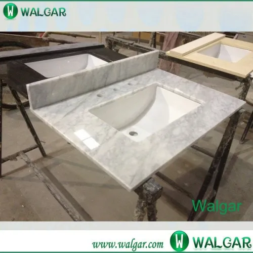 White Carrara Marble Countertop, High Quality White Carrara Marble