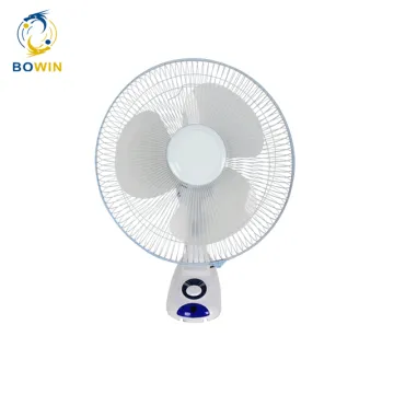 16 Inch ABS Wall Fan with Remote Control - 127/220V Wall Mounted Kitchen Fan