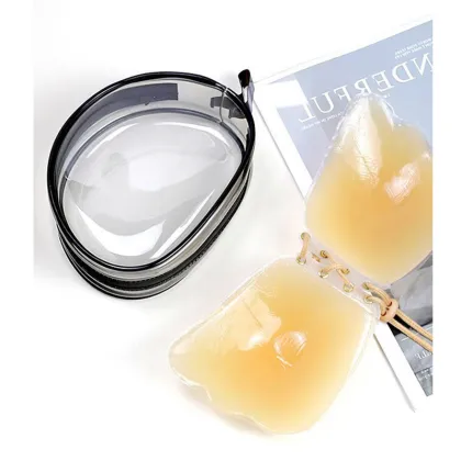 Matte Gather Sticky Bra for Small Breast Women - Invisible Silicone Strapless Adhesive Bra