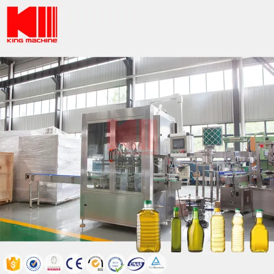 High Viscosity Liquid Filling Machine for Edible Oil, Honey, and Hand Sanitizer