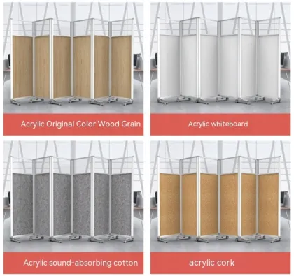 Movable Soundproof Office Partition Screen for Meeting Rooms