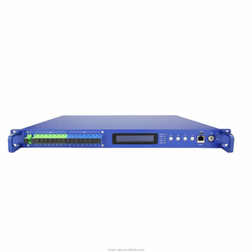 1550nm 8x23dBm Gain CATV EDFA Optical Amplifier with WDM, AGC, Dual Power Supply, and Network Management