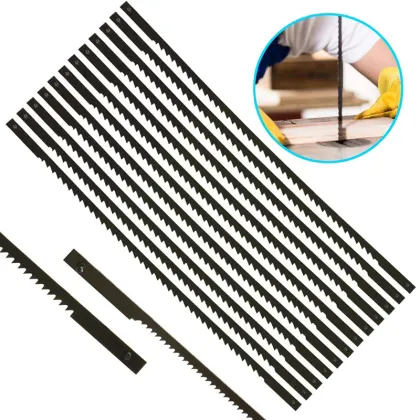 12 Pack Woodworking Scroll Saw Blades - Pin or Pinless