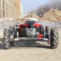 All Terrain Remote Control Robot Machine de corte de malezas