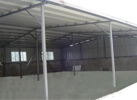 Cowshed steel structure