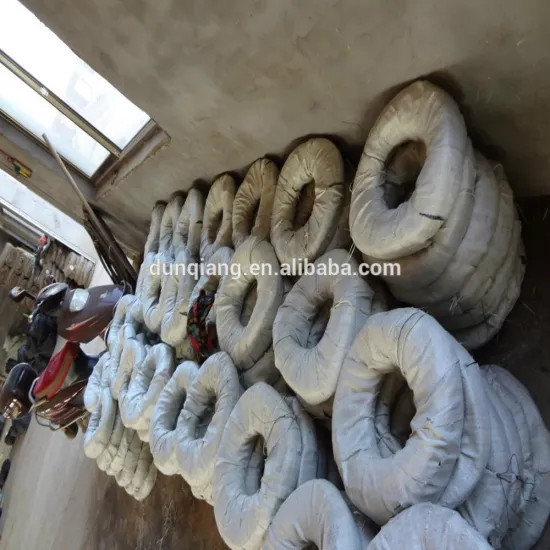 1 3/8" black annealed wire as binding wire for buildings D&Q