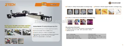 International standard air bubble film cutting machinery