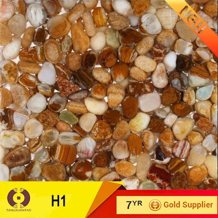 Mixed colors natural stone tiles wall tiles (H1)