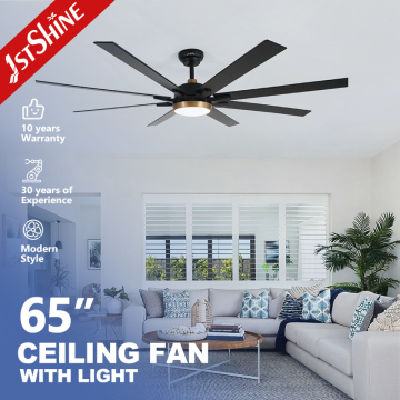 1stshine 65 Inch Industrial LED Ceiling Fan with 3 Color Options