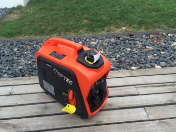 1kw dijital invertör ultra sessiz taşınabilir benzinli jeneratör