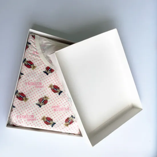 Custom Printed Underwear Packaging Folding Paper Box