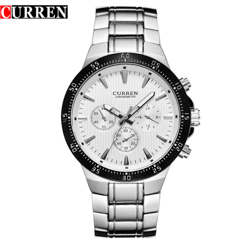 Fashion Stainless Steel Sport Men Watches Waterproof