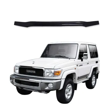 Australia Wholesaler: Acrylic Bonnet Guard Deflector Bug Shield for Toyota Land Cruiser 2007, FJ70, 70 Series Accessories 2017