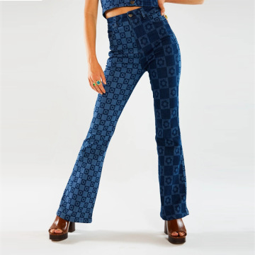 Women Multi-Tone Color Block Pants