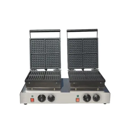 Double Head Commercial Waffle Maker and Waffle Irons on Sale: Get Yours Now!