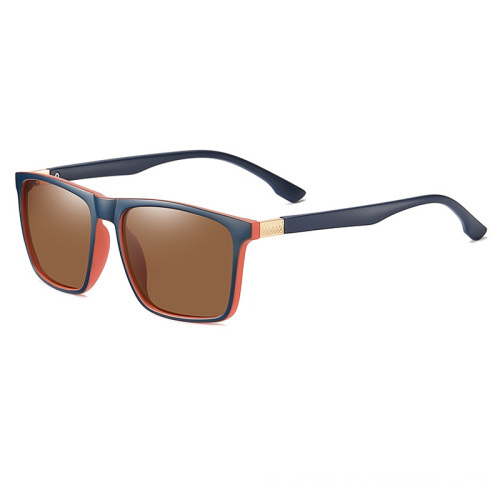 Hot Sale Luxury Men's TR90 Frame Sunglasses with Polarized Colorful Lenses - Factory Direct Supply