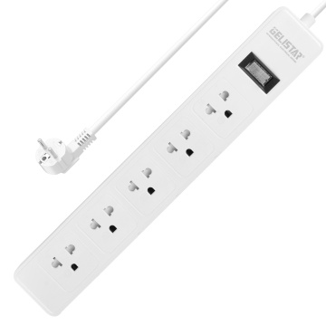 Wholesale White Power Strips with 5 Customizable Designs from Thailand Factory