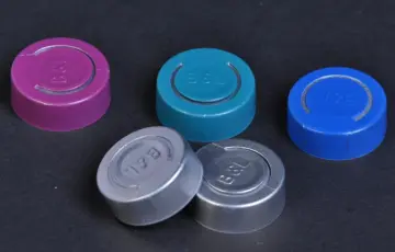 plastic cap for contact lenses