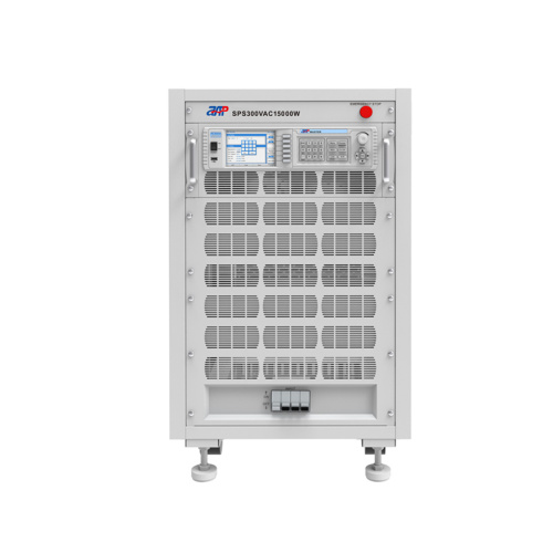 High power triphase AC source lab test