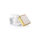 5g Luxury plastic square cosmetic container cream jar