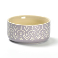 Matt Grey Purple Purple Ceramic Dinenware Shetware