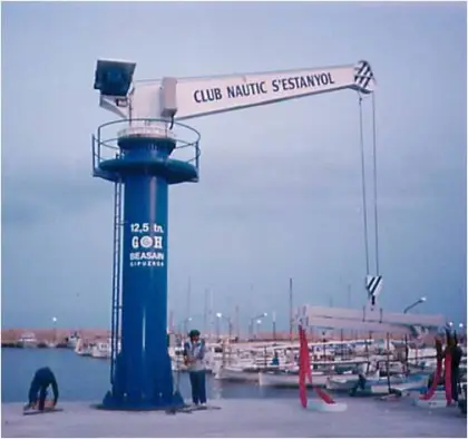 10ton Construction Machinery wall running crane & Arm Slewing Jib Crane