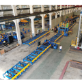 Horizontal H Beam Welding Steel Structure Production Line