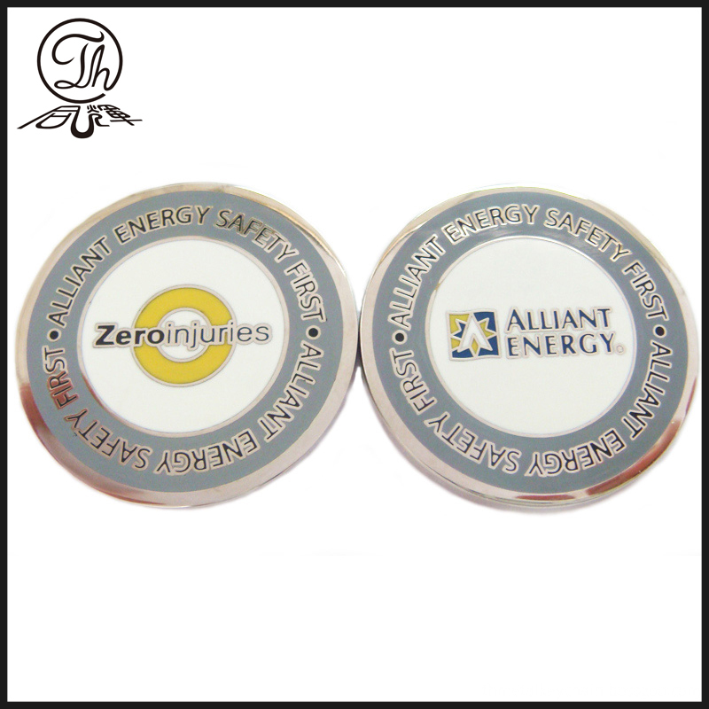 Professional pure gold and pure silver custom metal donald trump challenge coin