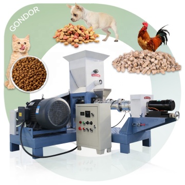 Soita Automática 1-2t 5 toneladas Máquina de extrusora de alimentação de alimentos - Preço da Índia por hora